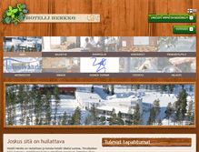 Tablet Screenshot of hotelliherkko.com